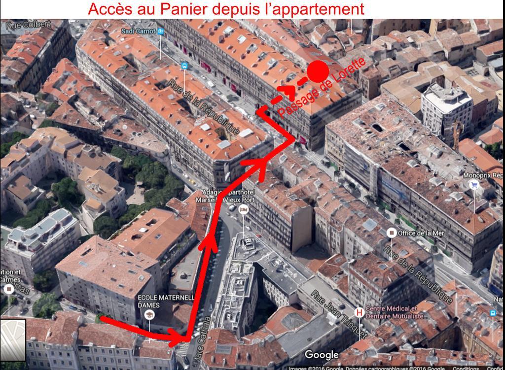 2P 50m2 à 3mn du panier, du port Apartment Marsilia Exterior foto